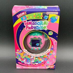 Tamagotchi Paradise Zoom Pink Land Digital Pet Toy Bandai US Version In Hand